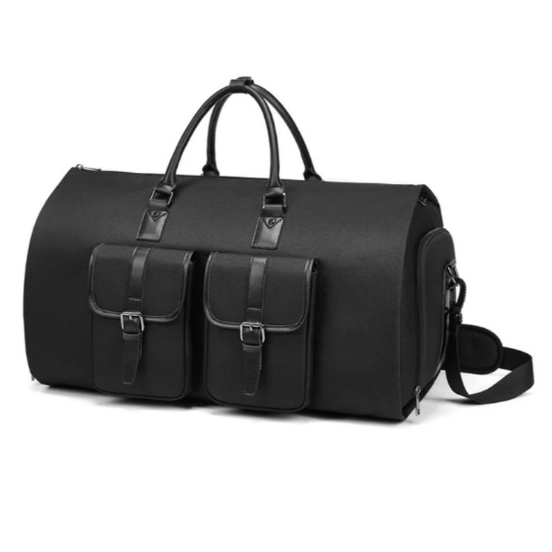 Bolso Traje y Equipaje Ultra 3 En 1 y Compartimento Zapatos Negro