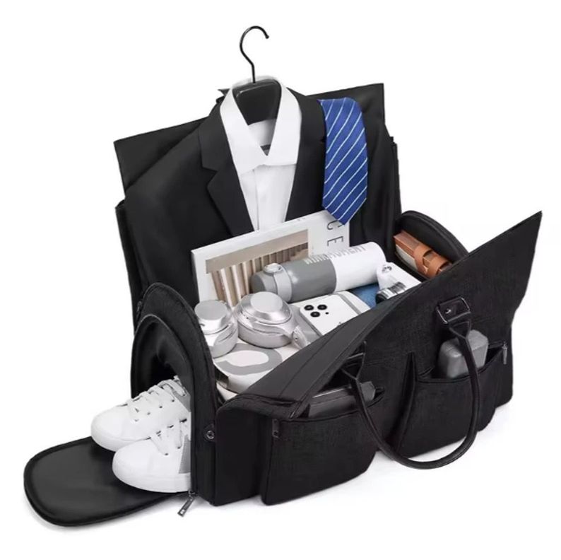 Bolso Traje y Equipaje Impermeable Evolucion Negro
