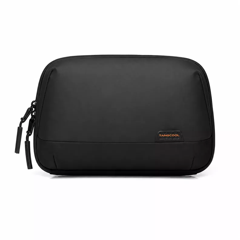 Estuche Organizador Bolso Porta Cables Para Viajes Capacidad Negro