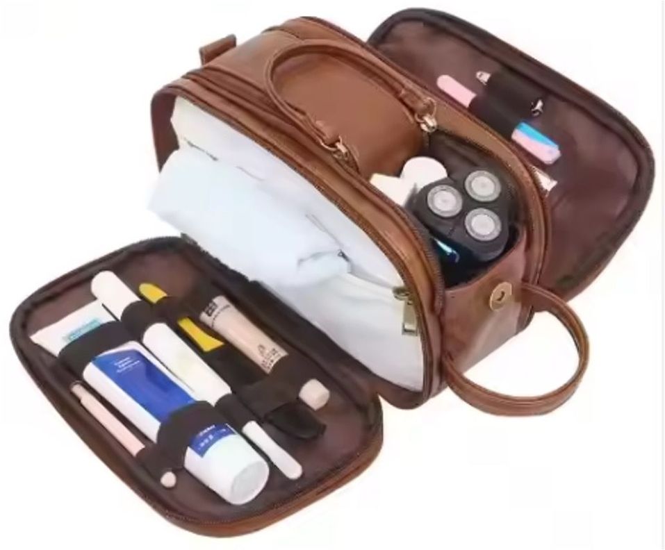 Neceser Bolso Organizador De Viaje Impermeable Doble Cierre
