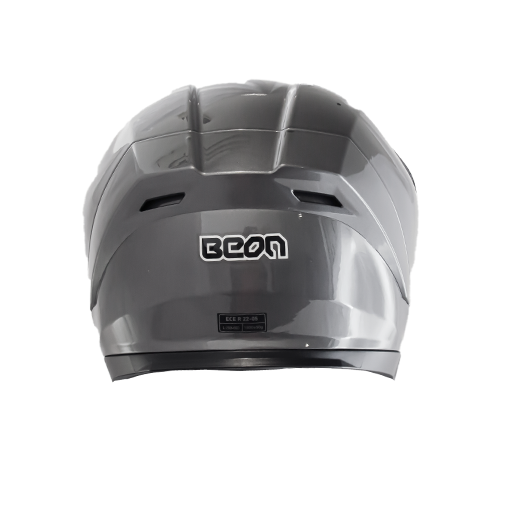 CASCO MOTO FULL FACE GRIS BEON-4