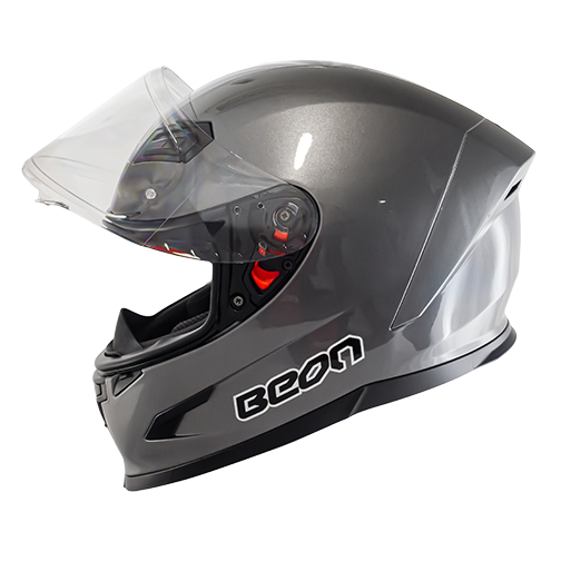 CASCO MOTO FULL FACE GRIS BEON-2