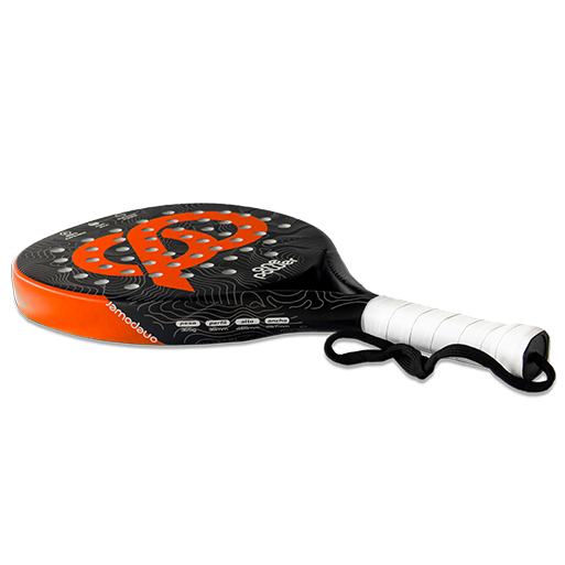 PALA PADEL ONE POWER CARBONO - NARANJO-3