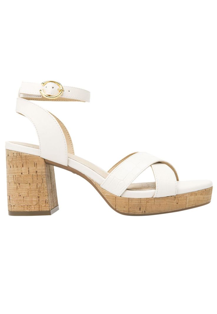 Sandalia Mujer  Kadeisha Blanco Flexi-0