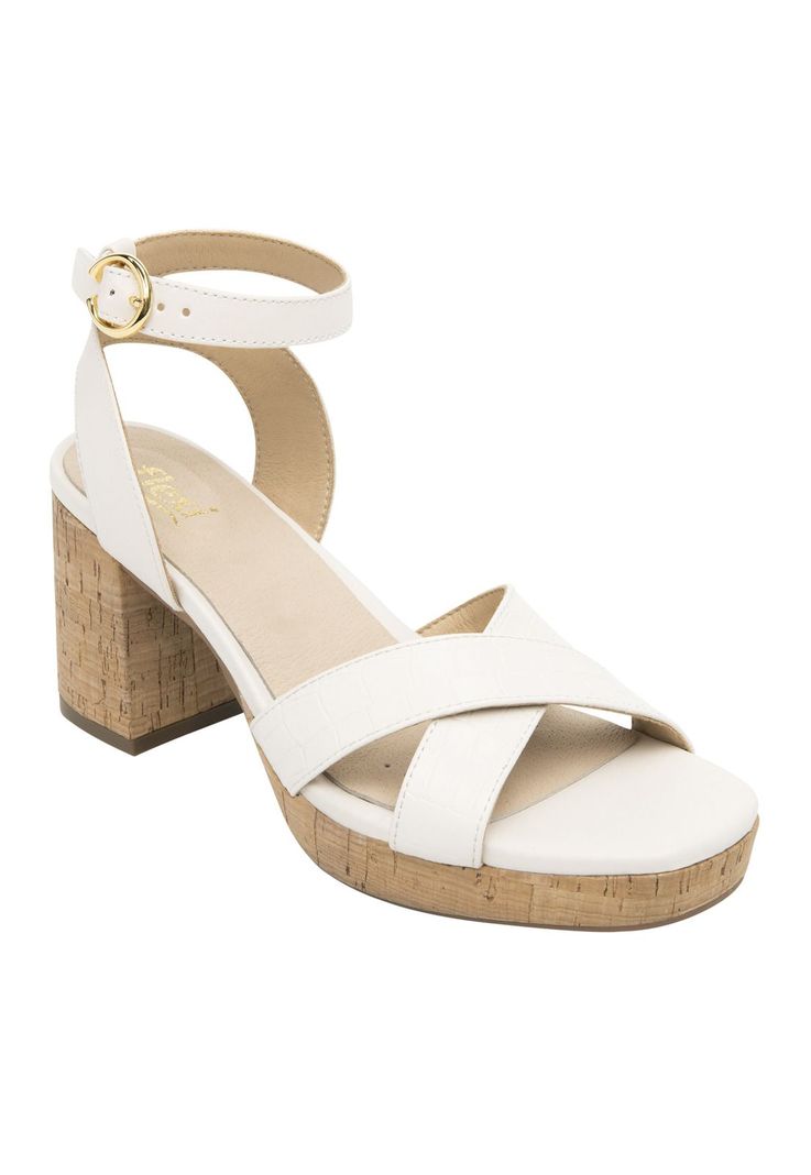 Sandalia Mujer  Kadeisha Blanco Flexi-1