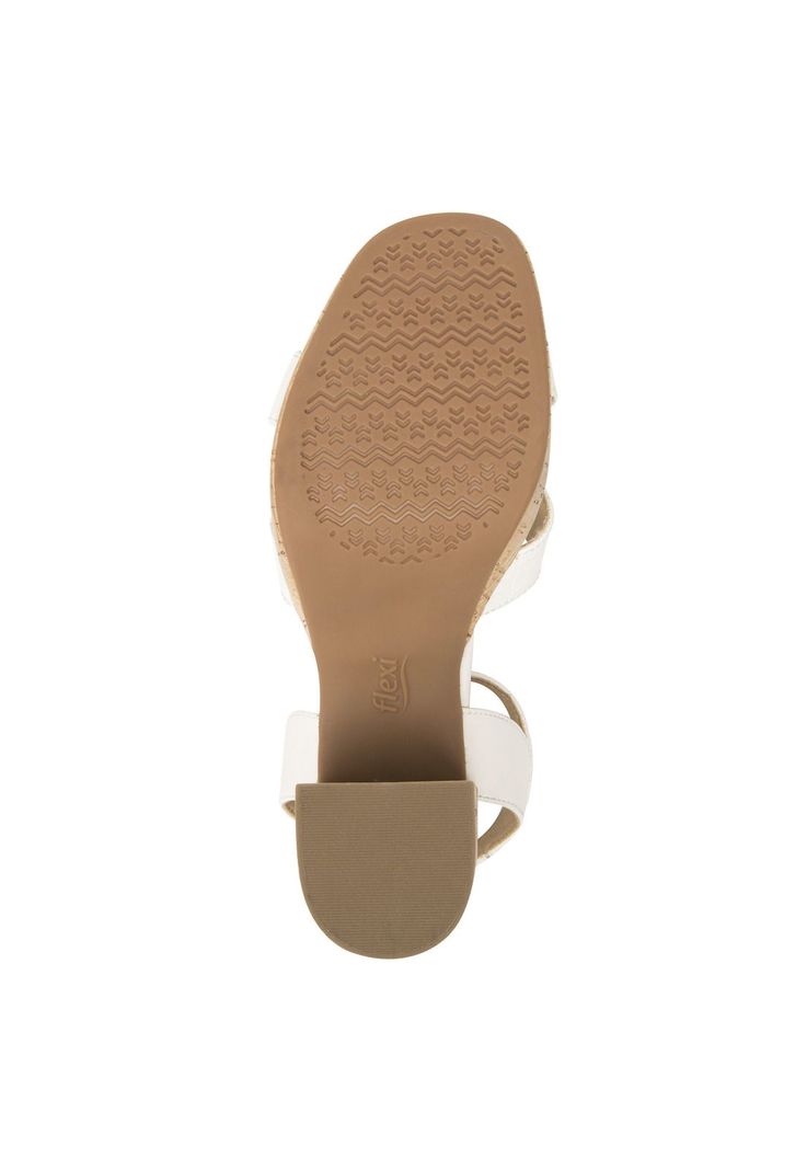 Sandalia Mujer  Kadeisha Blanco Flexi-4