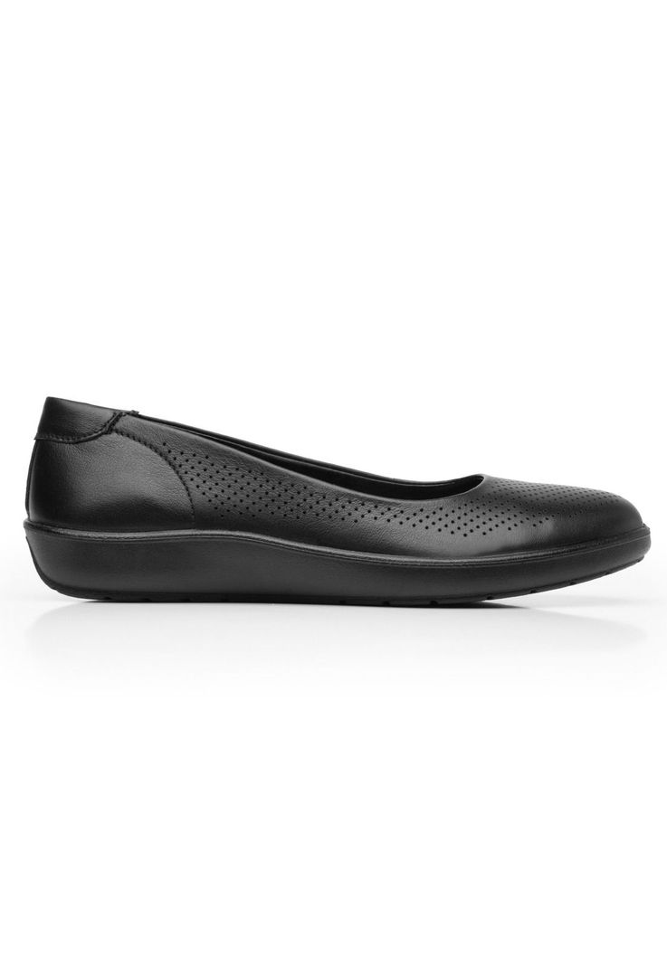 Zapato Mujer Cuero Amelie Negro Flexi-0