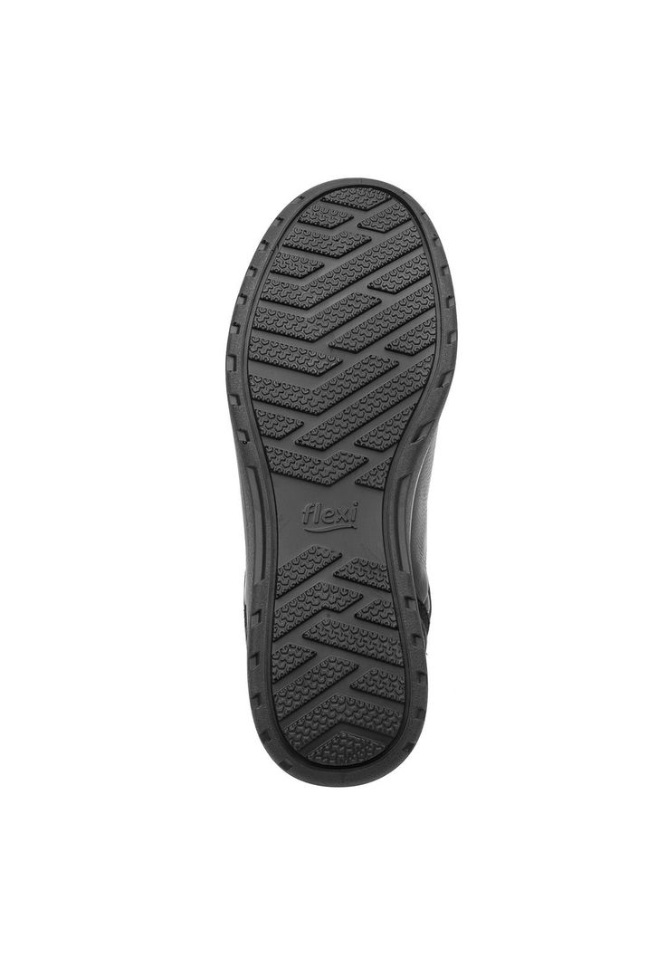 Zapatilla Mujer Cuero Traviata Negro Flexi-5