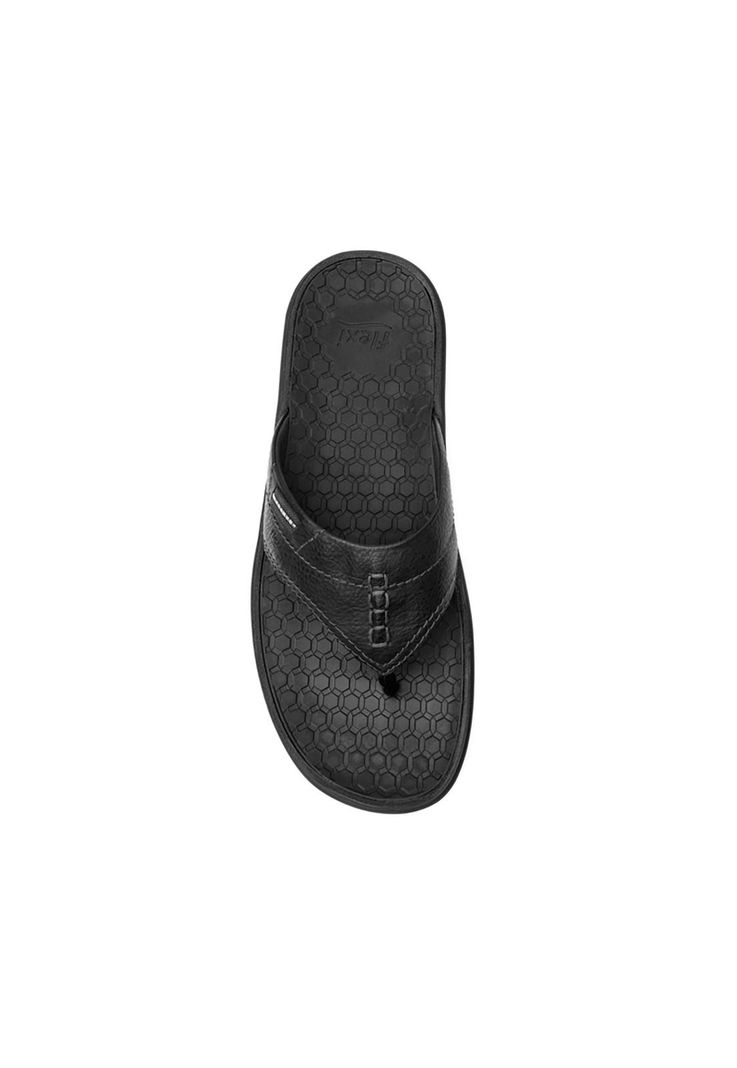 Sandalia Hombre Clifton Negro Flexi-5