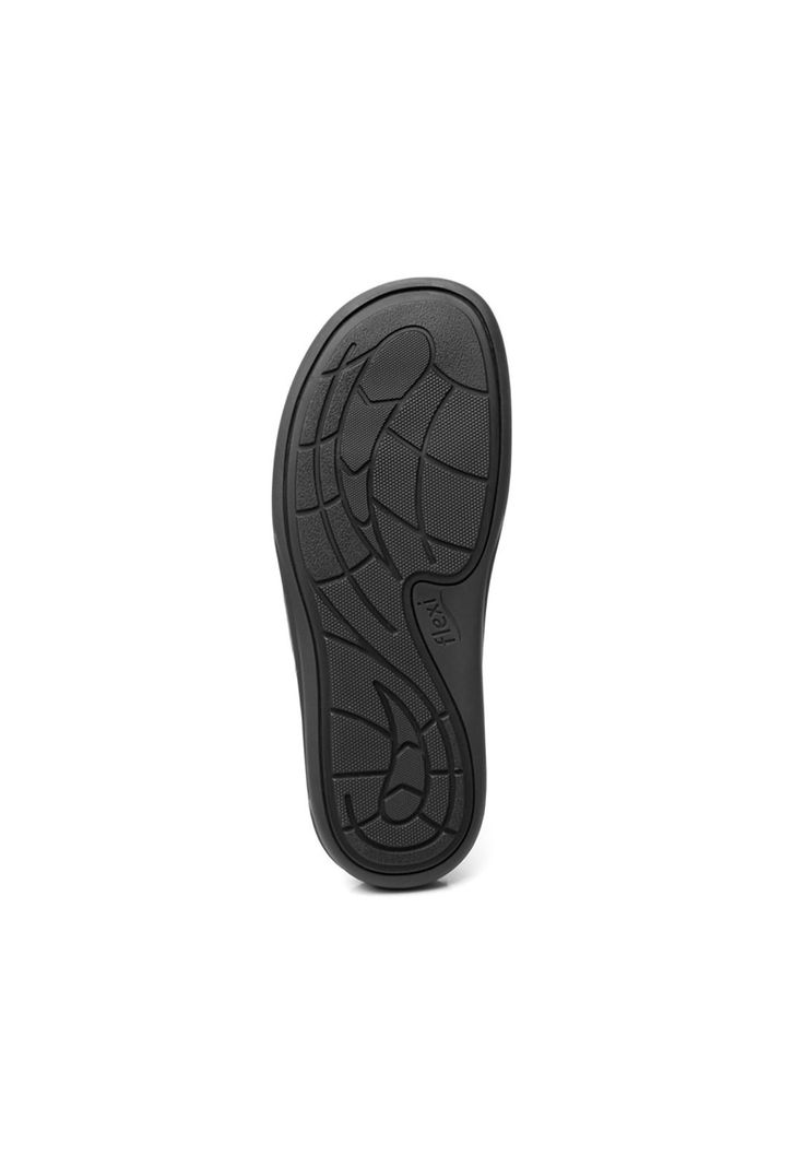 Sandalia Hombre Clifton Negro Flexi-6