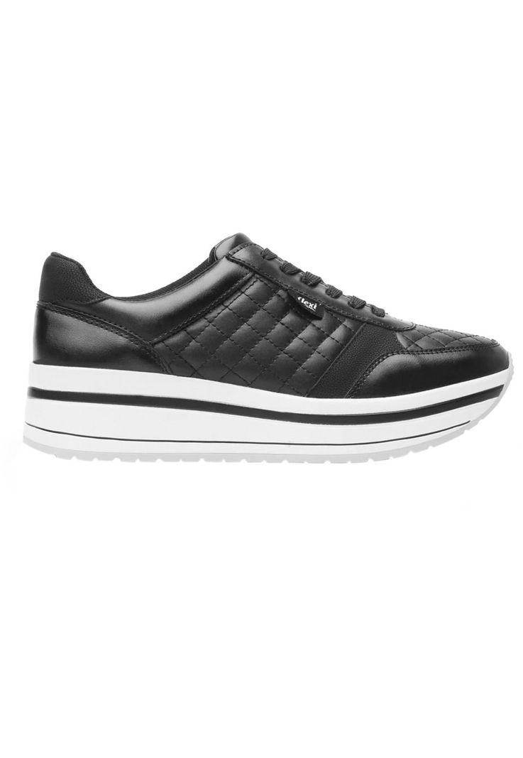 Zapatilla Flexi Mujer Alanis Negro-0