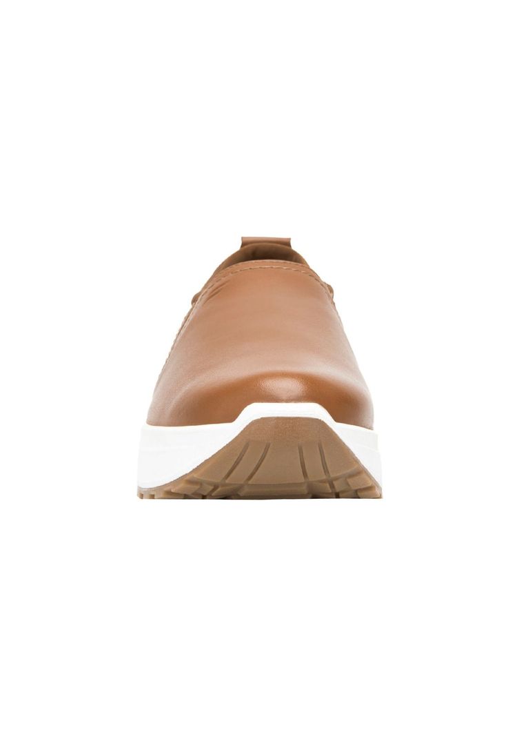 Zapatilla Mujer Cuero Atsiri Café Flexi-3