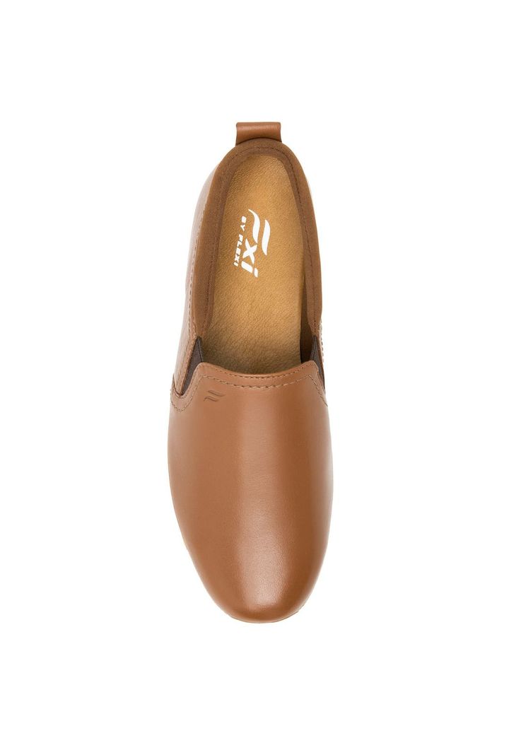 Zapatilla Mujer Cuero Atsiri Café Flexi-4