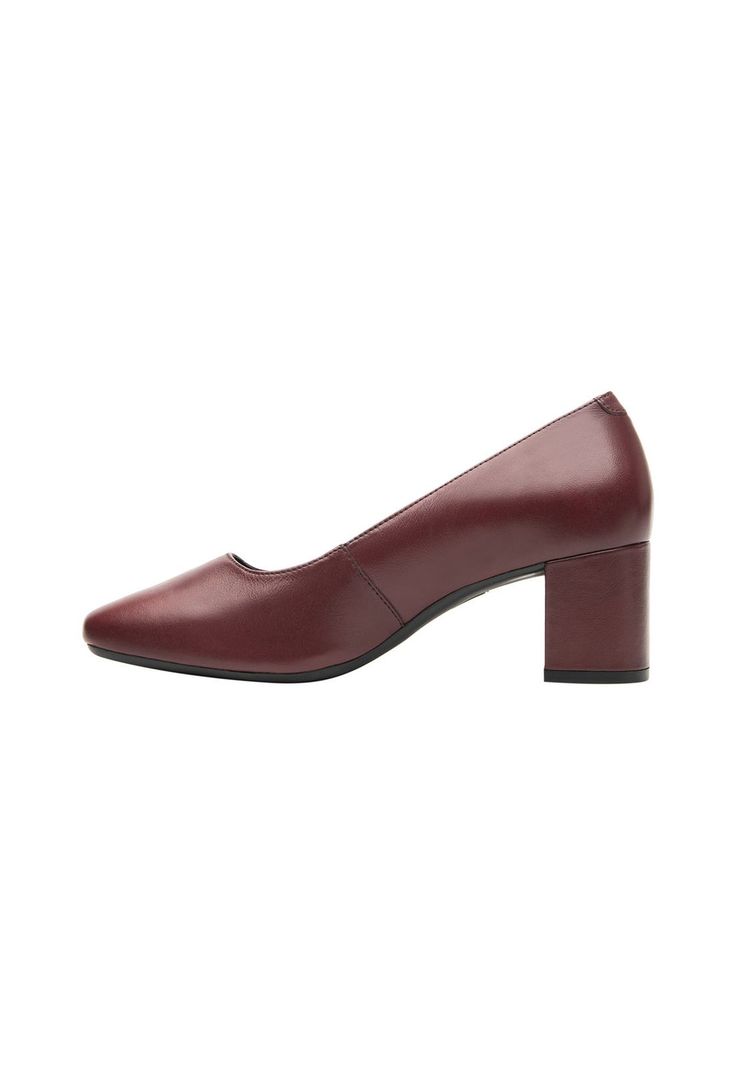 Zapato Mujer Cuero Marione Rojo Osc. Flexi-3