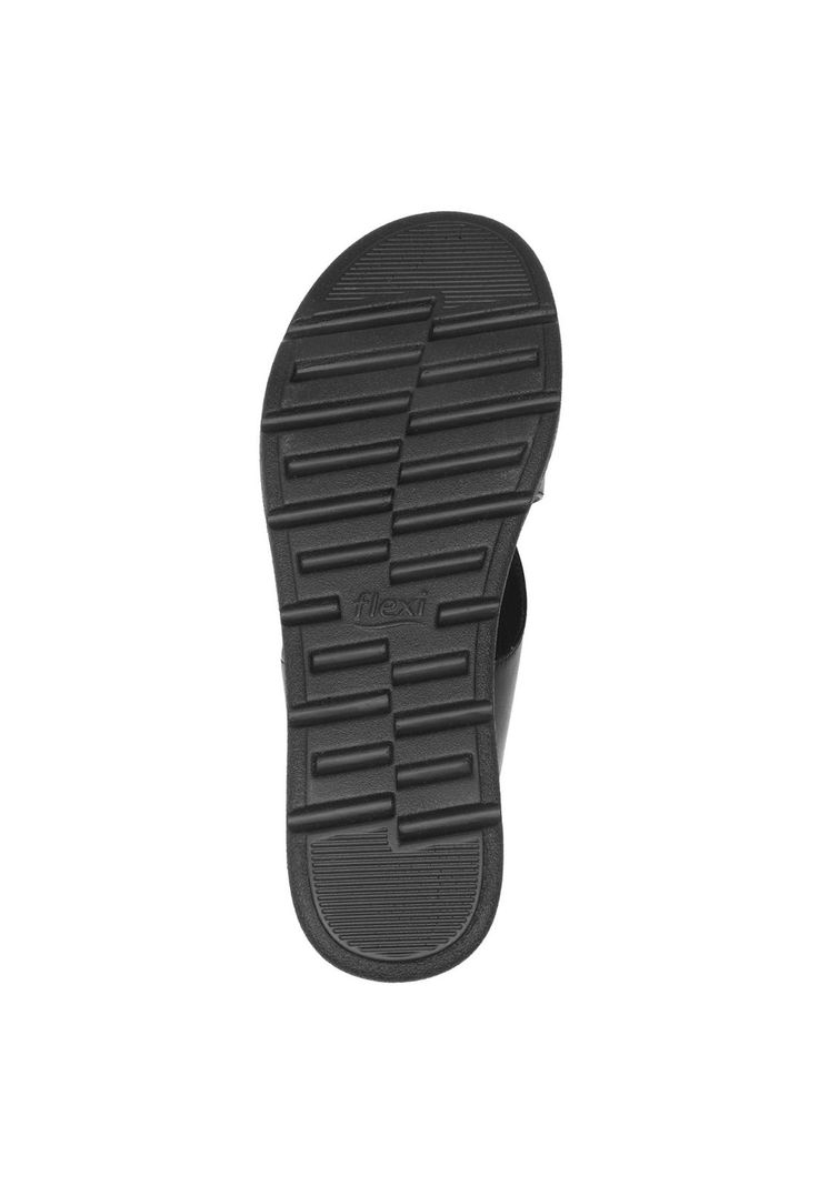 Sandalia Mujer Cuero Dariana Negro Flexi-5