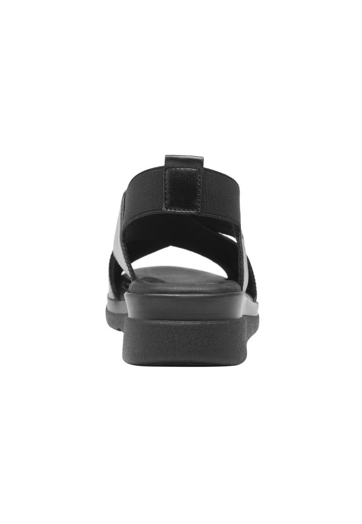 Sandalia Mujer Cuero Dariana Negro Flexi-6