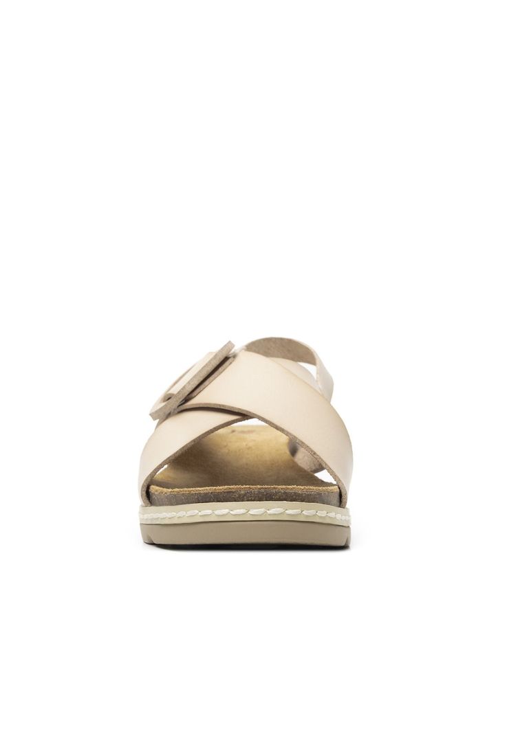 Sandalia Mujer Cassia 129501 Blanco Marfil Flexi-3