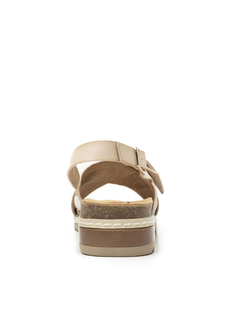 Sandalia Mujer Cassia 129501 Blanco Marfil Flexi-4