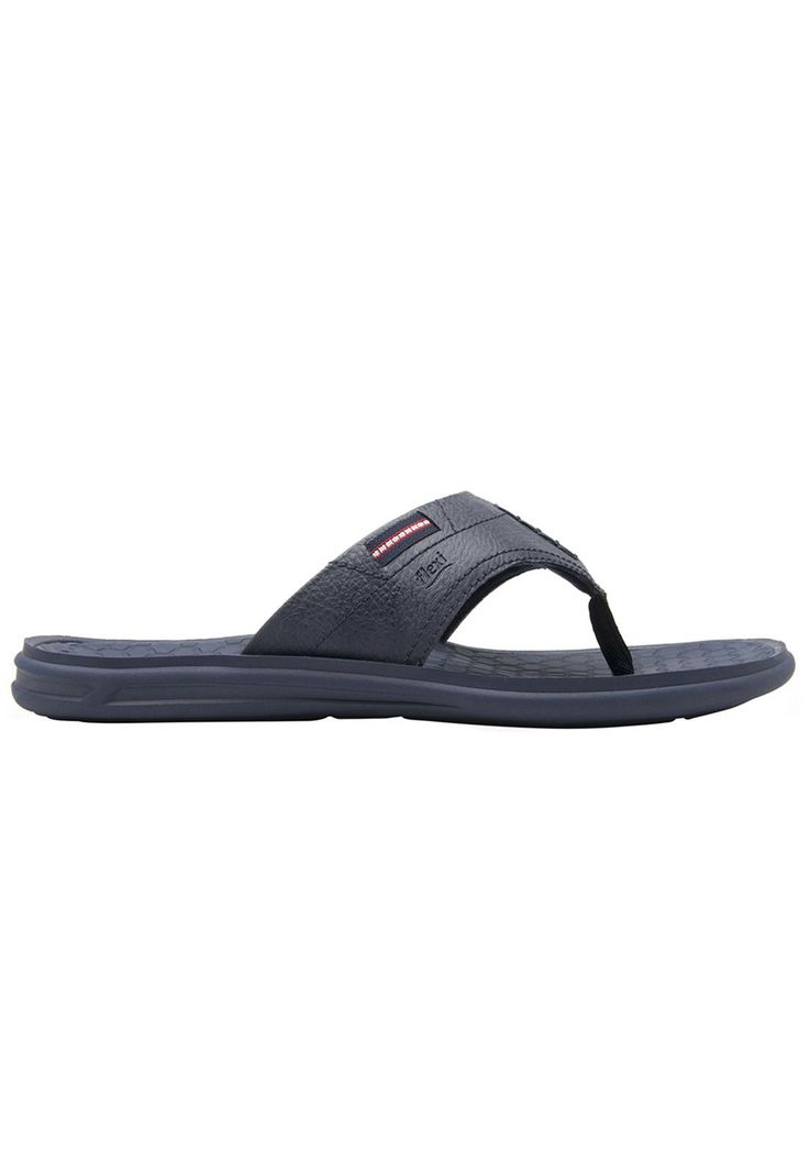 Sandalia Hombre Clifton Azul Marino Flexi-0