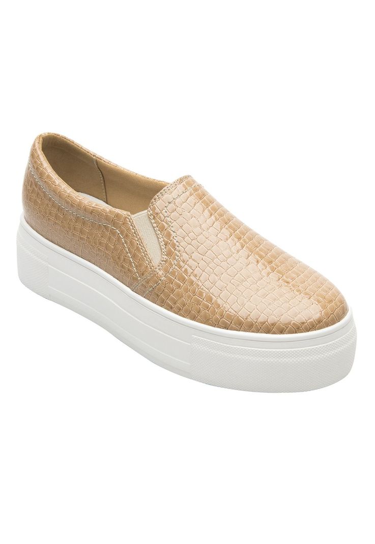 Zapatilla Mujer Lina 125403 Beige Flexi-1