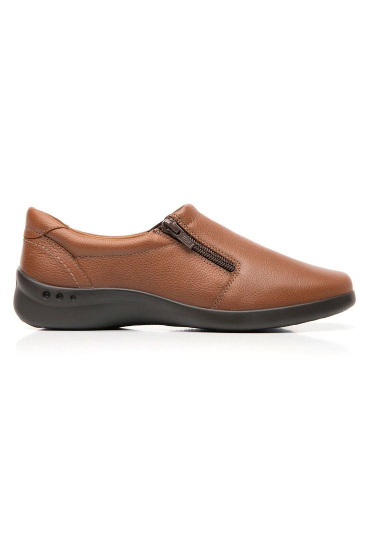 Zapato Mujer Cuero Ofelia Café Flexi-0
