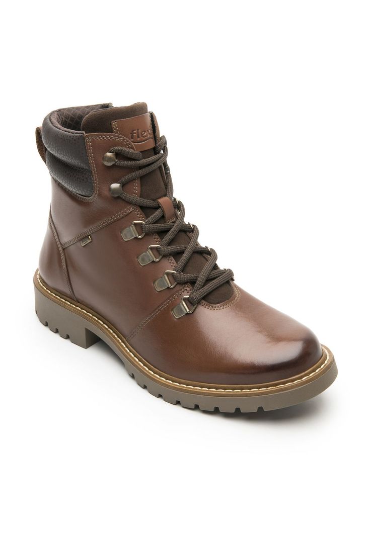 Botin Mujer Aldara 37819 Café Flexi-1