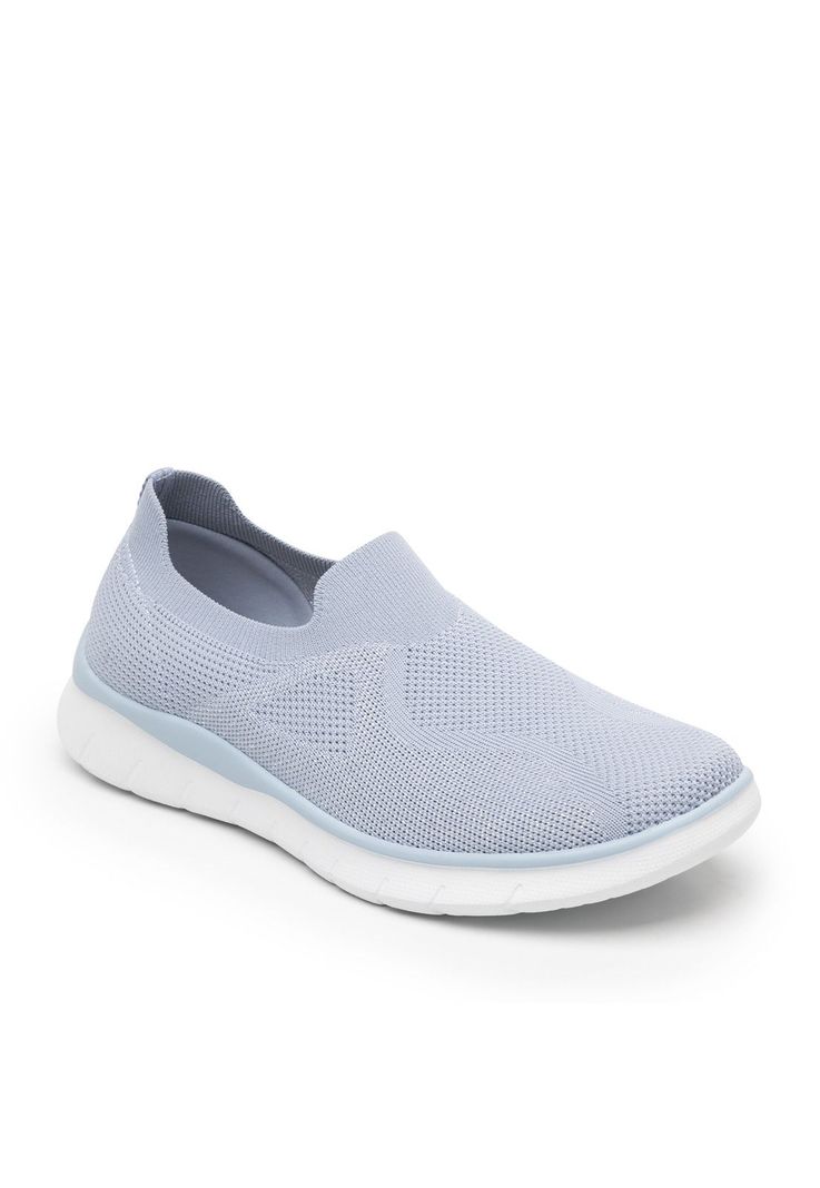 Zapatilla Mujer Ashley 125601 Celeste Flexi-1