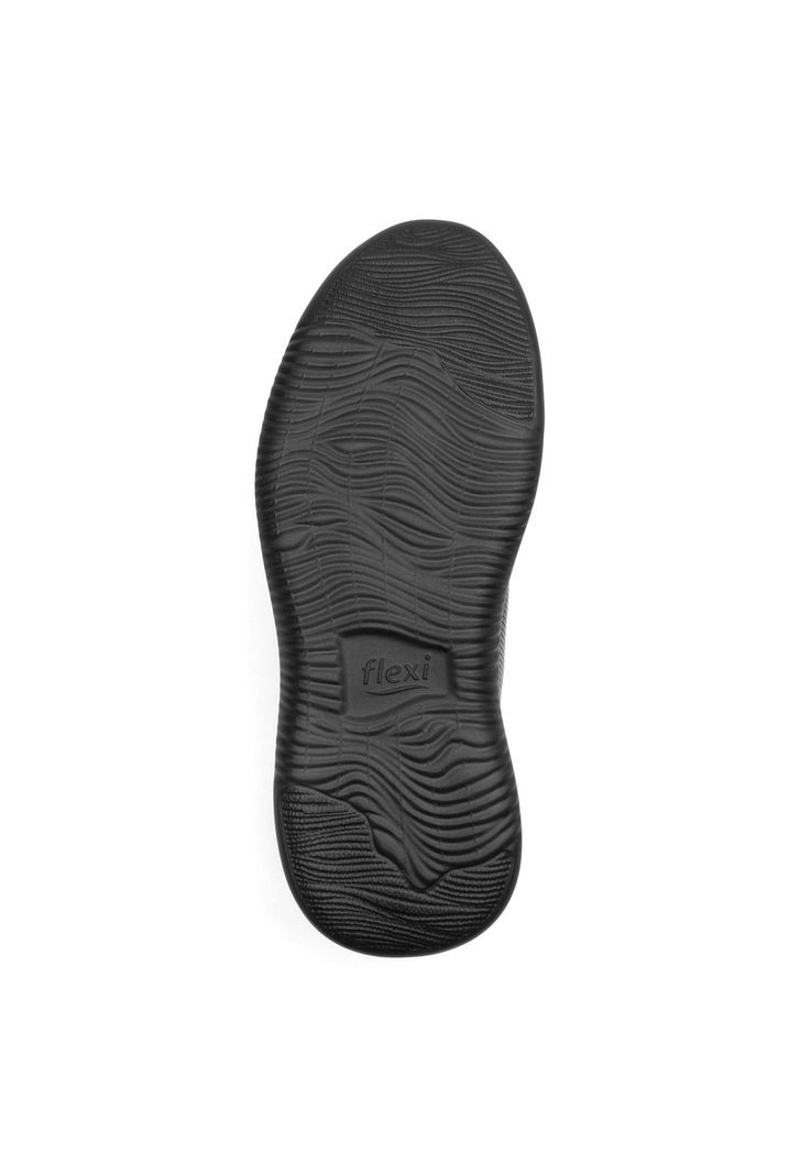 Zapatilla Hombre Cuero Hika Negro Flexi-2