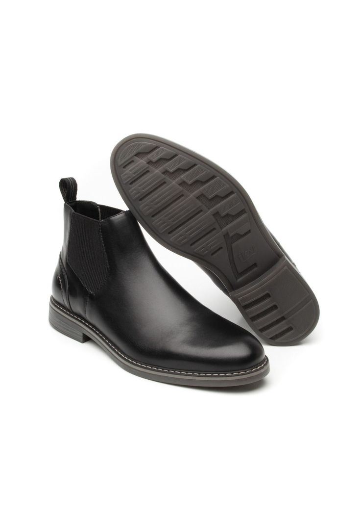 Botin Flexi Hombre Dinamo Negro-4