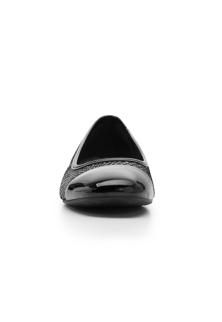 Ballerina Mujer Cuero Kirsten 119903 Negro Flexi-3