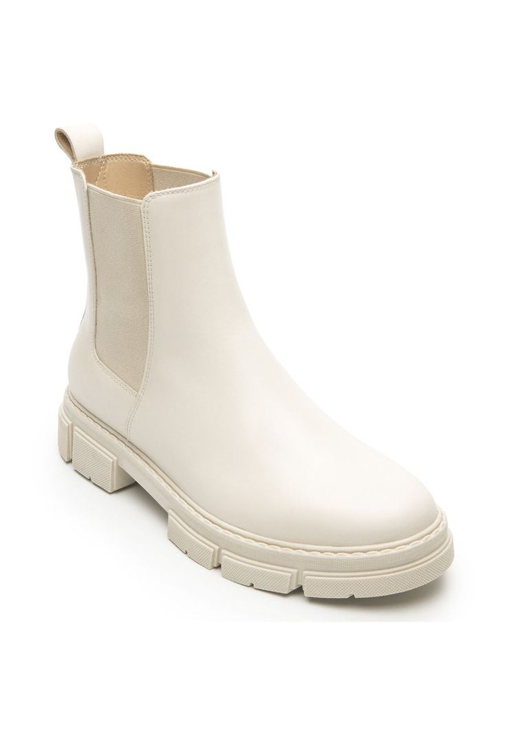 Botín Mujer Dune 124604 Beige Flexi-1