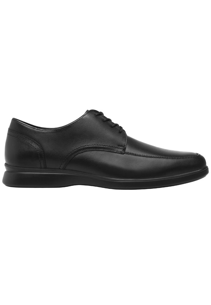Zapato Hombre Cuero Rider Negro Flexi-0