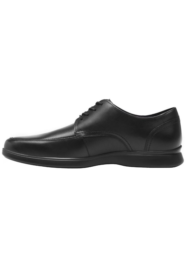 Zapato Hombre Cuero Rider Negro Flexi-2