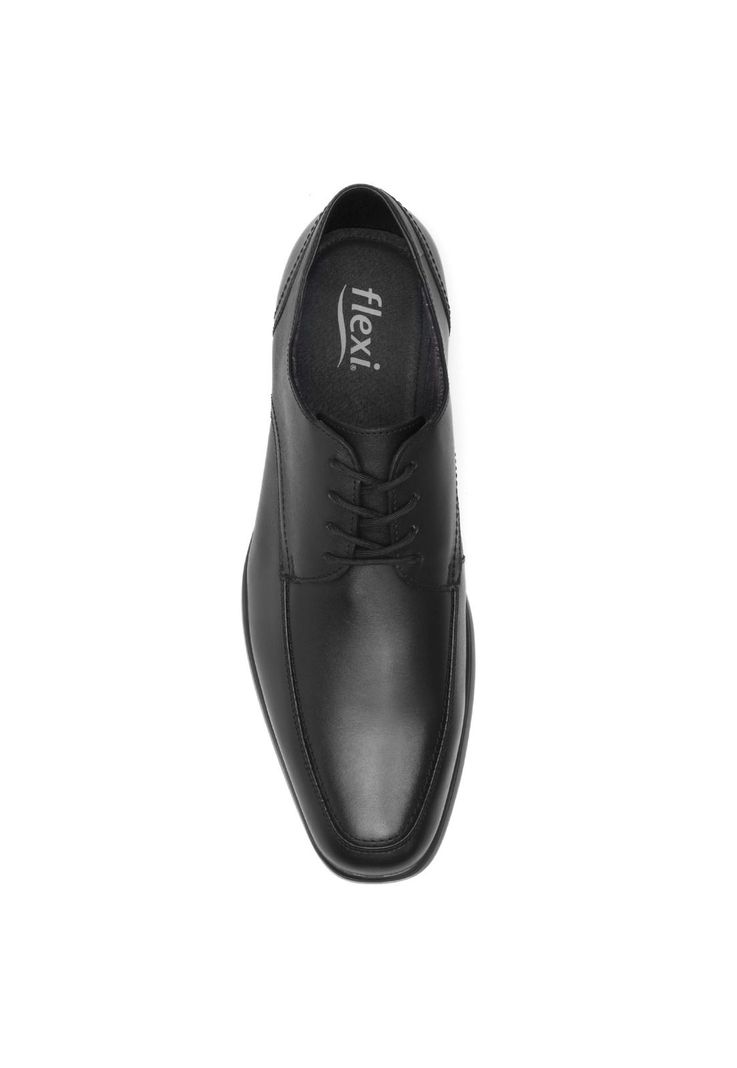 Zapato Hombre Cuero Rider Negro Flexi-3