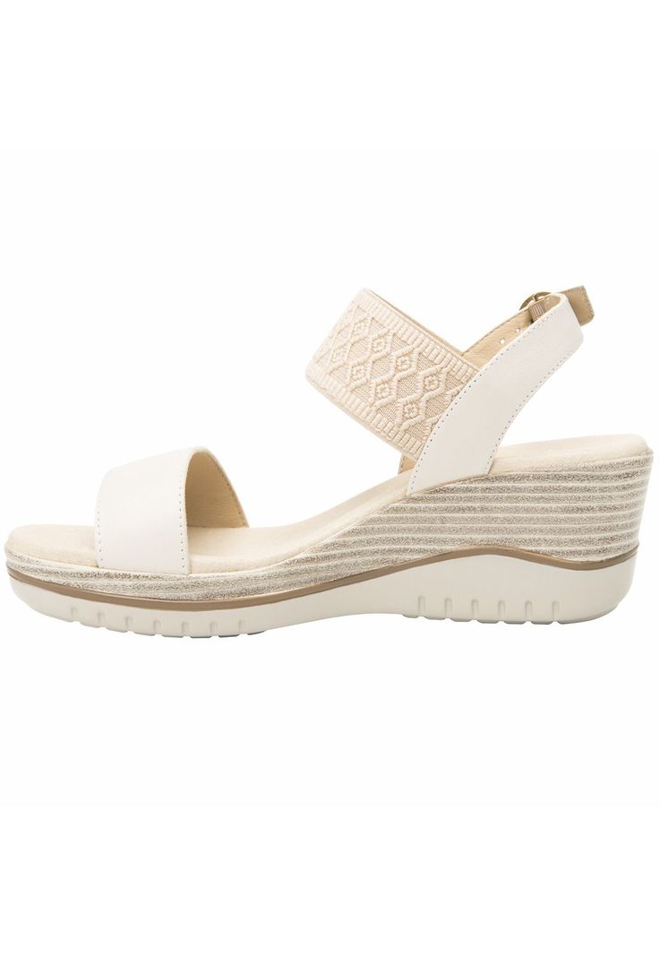 Sandalia Mujer Cuero Emily Blanco Flexi-3
