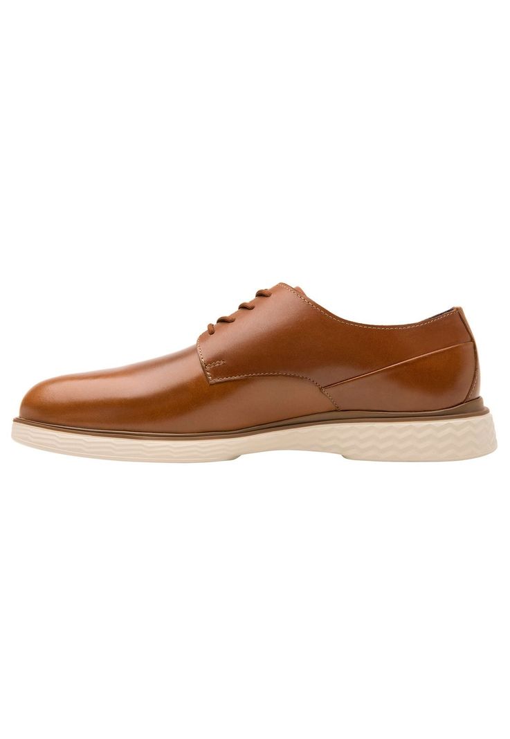 Zapato Hombre Cuero Titanium Café Flexi-2