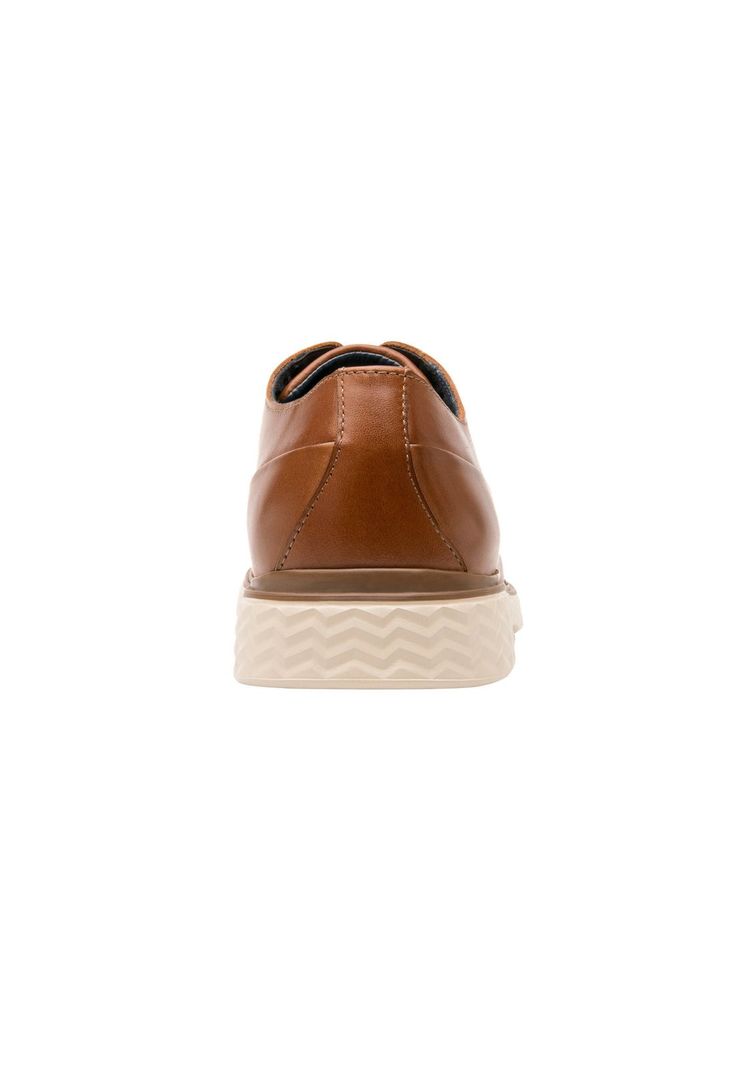 Zapato Hombre Cuero Titanium Café Flexi-4