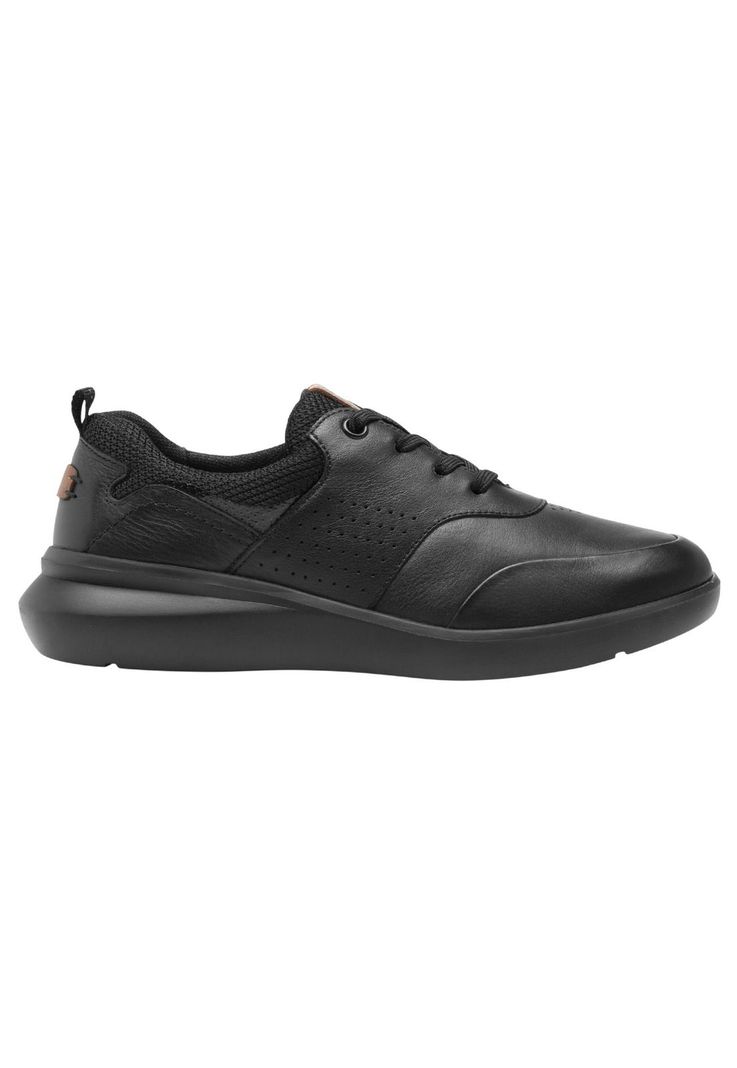 Zapatilla Mujer Cuero Alisha Negro Flexi-1