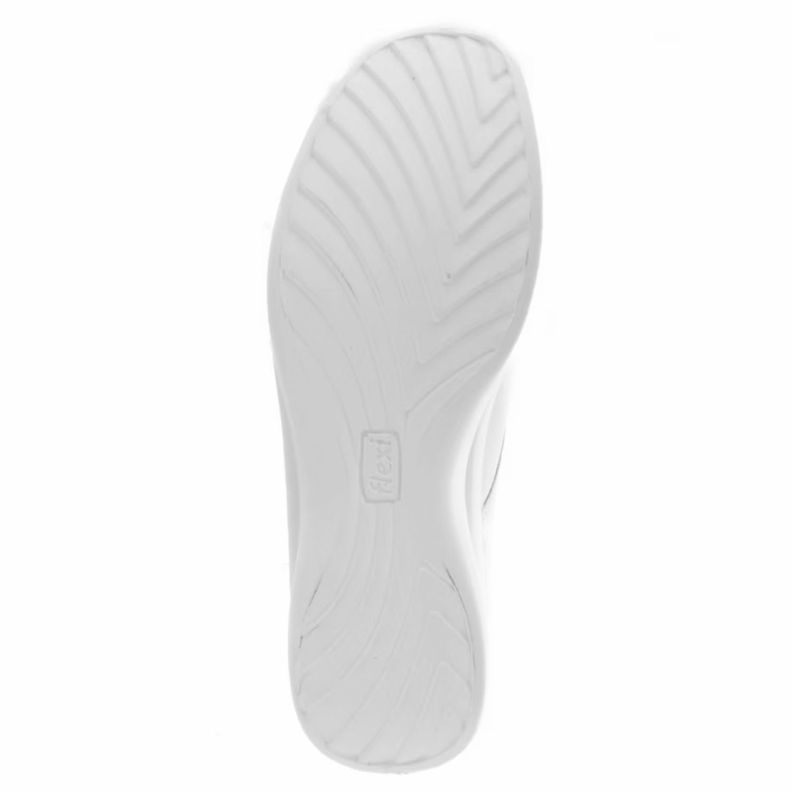 Zapato Mujer Cuero Ofelia Blanco Flexi-6