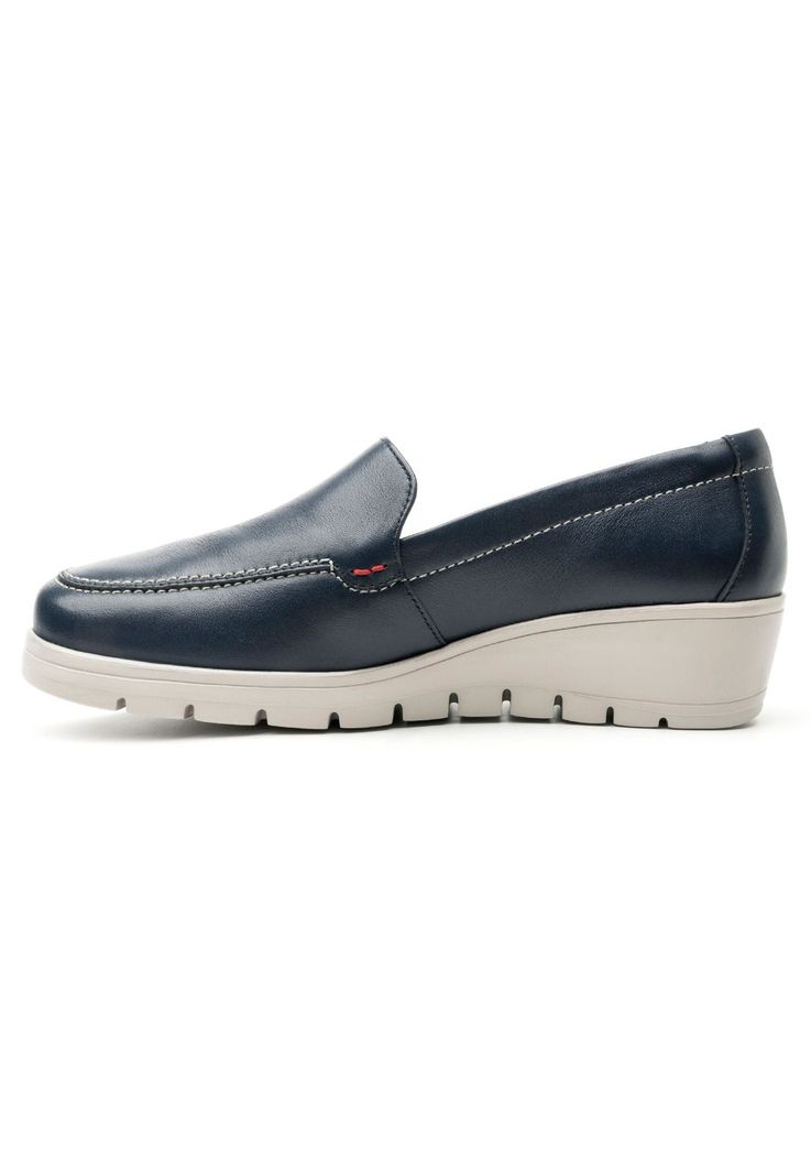 Zapato Mujer Cuero Cataleya Azul Flexi-2