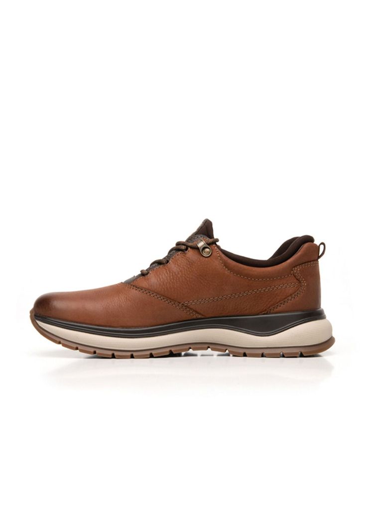 Zapato Flexi Hombre Randall Dark Tan-2