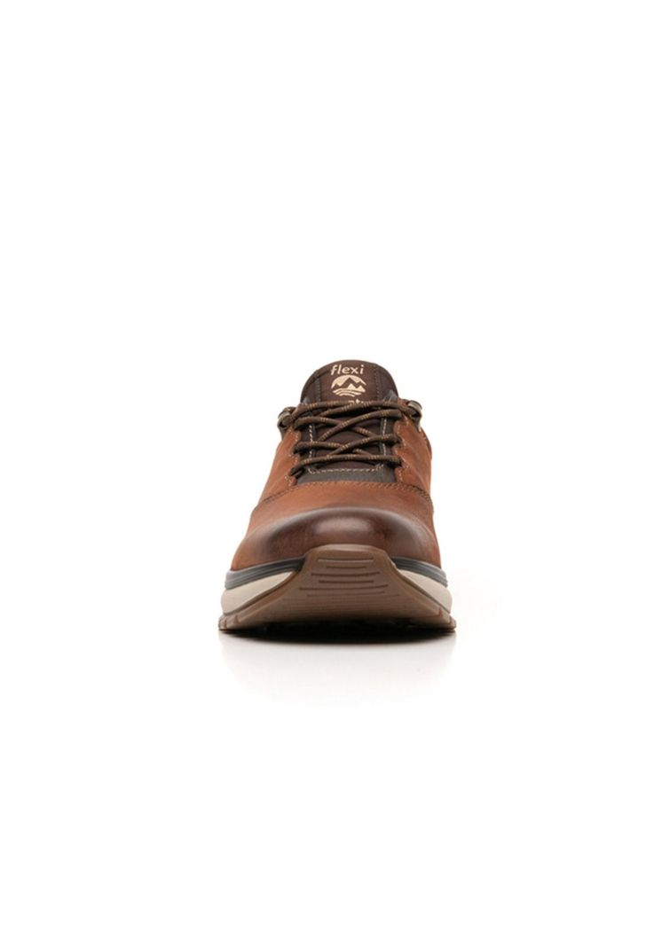 Zapato Flexi Hombre Randall Dark Tan-3
