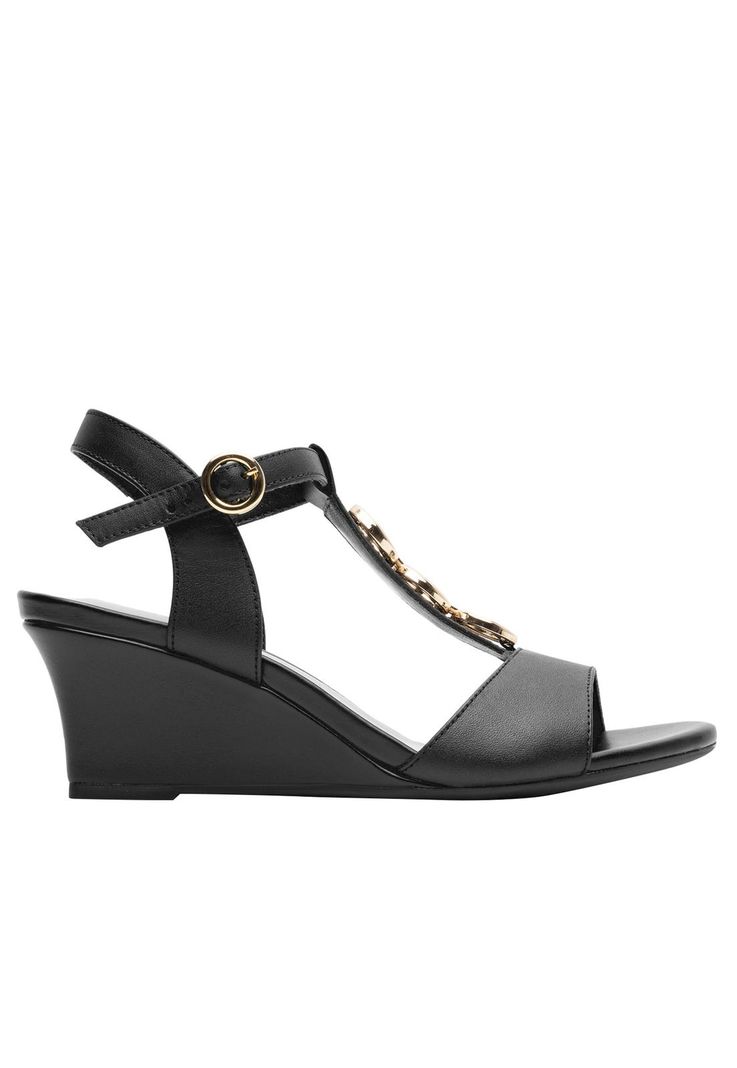 Sandalia Mujer Gilma 128304 Negro Flexi-0