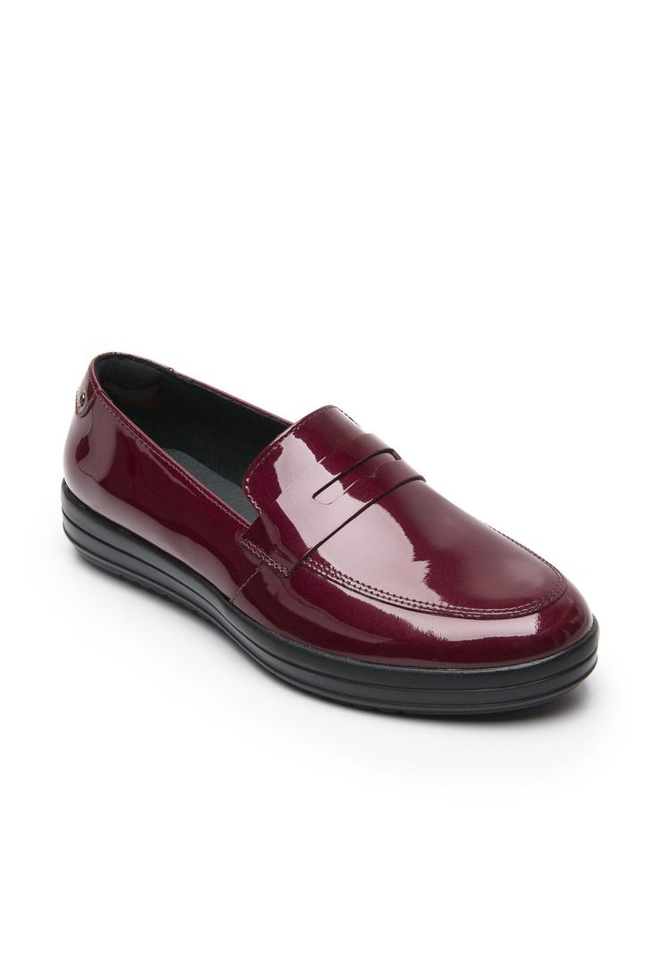 Mocasín Mujer Charis 109403 Burdeo-1