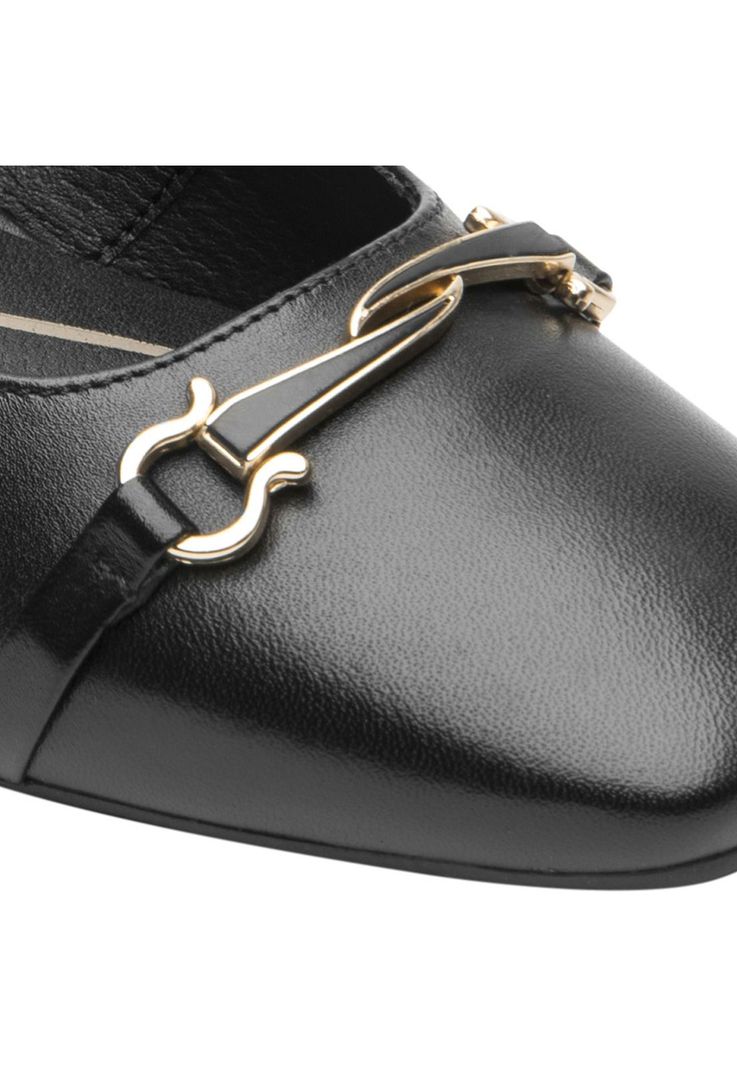 Zapato Mujer Cuero Marione Negro Flexi-1