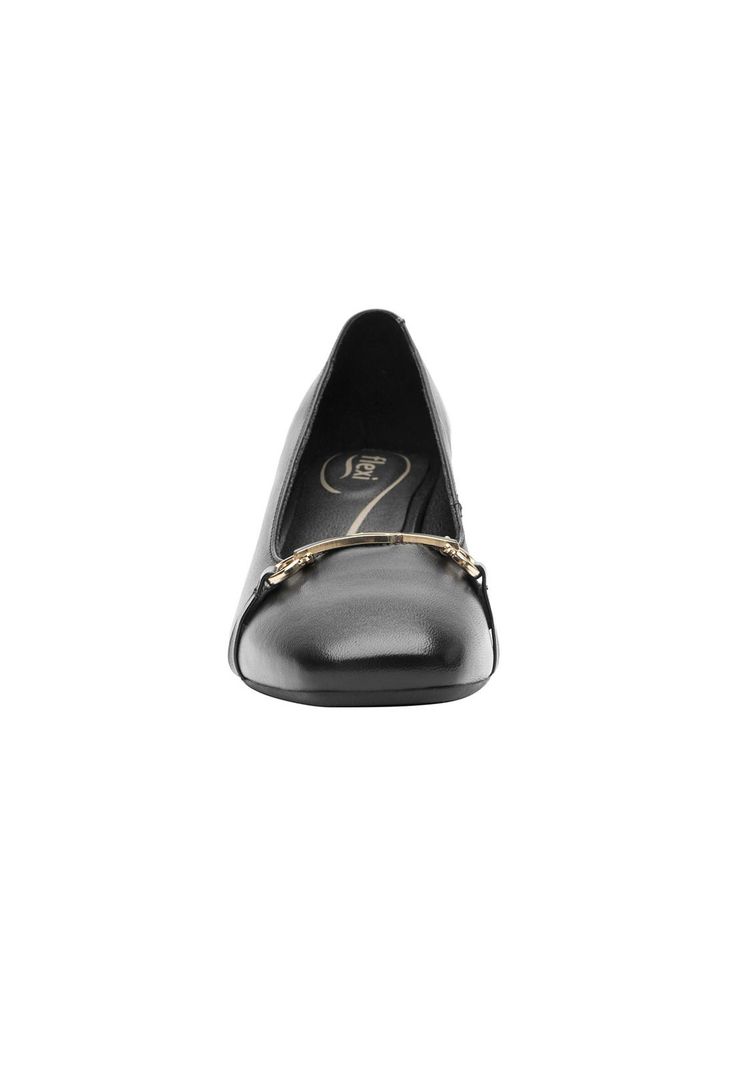 Zapato Mujer Cuero Marione Negro Flexi-4
