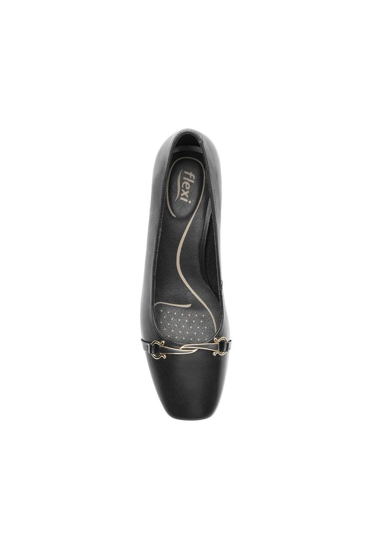 Zapato Mujer Cuero Marione Negro Flexi-6