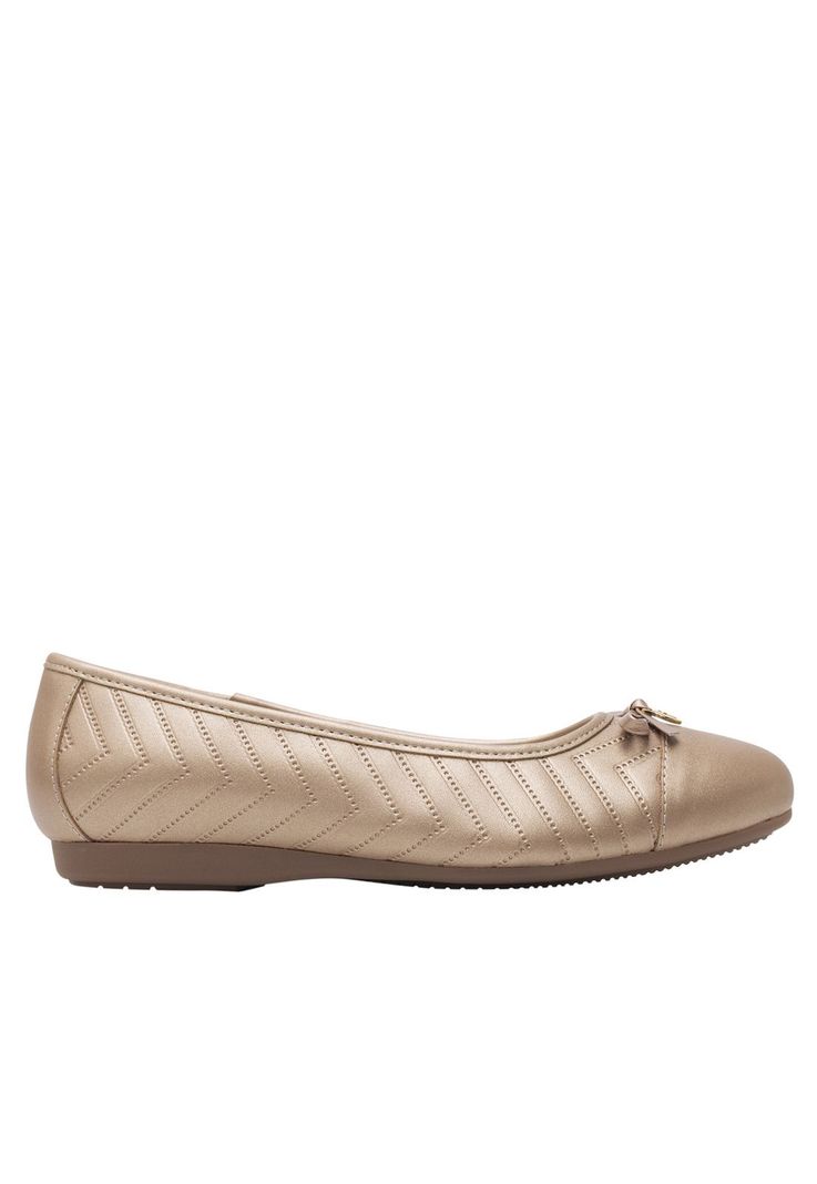 Ballerina Mujer Marie 116310 Dorada Flexi-0