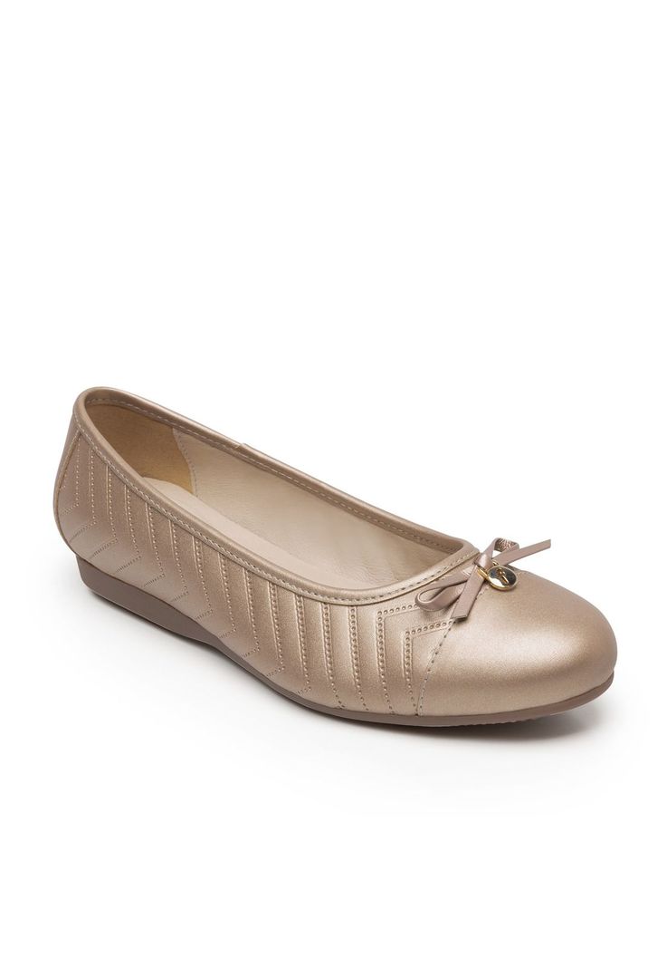 Ballerina Mujer Marie 116310 Dorada Flexi-2