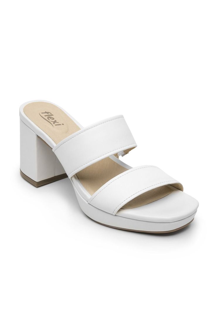 Sandalia Mujer Kadeisha 123005 Blanco Flexi-1